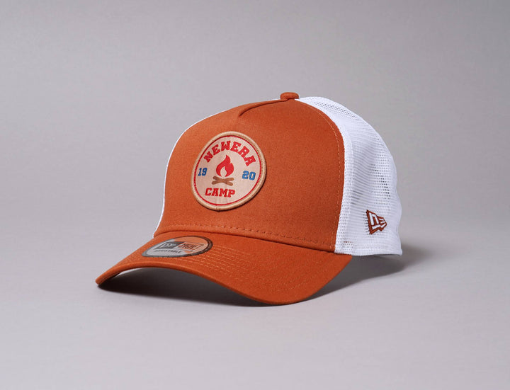 Cap Trucker Trucker Cap Camp Patch Rust New Era Trucker Cap / Brown / One Size (55-60 cm)