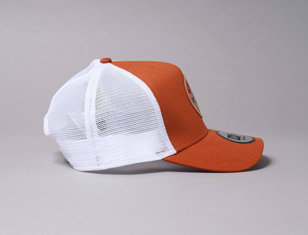 Cap Trucker Trucker Cap Camp Patch Rust New Era Trucker Cap / Brown / One Size (55-60 cm)