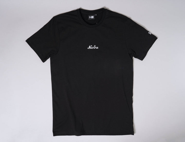 Clothing Tee NE Essential Script Tee Black/White New Era