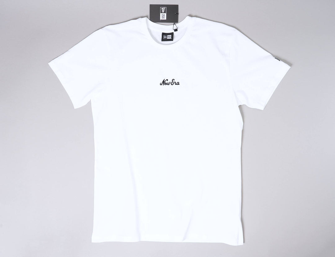 Clothing Tee NE Essential Script Tee White/Black New Era