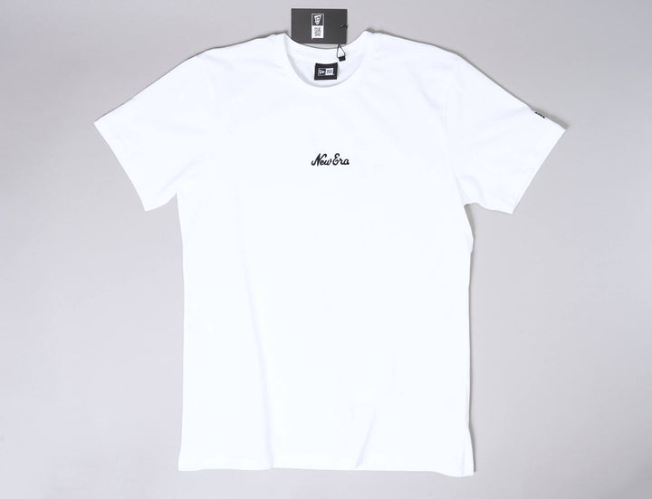 Clothing Tee NE Essential Script Tee White/Black New Era