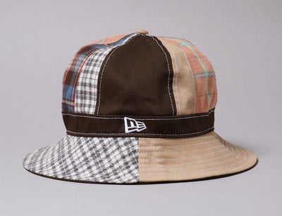 Hat Bucket Explorer Bucket Hat Korea Collection Check Block Brown New Era