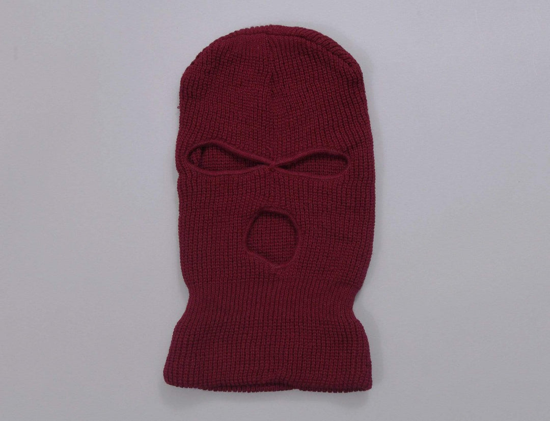 Beanie Balaclava Balaclava Maroon Finlandshette No Brand Balaclava / Red / One Size