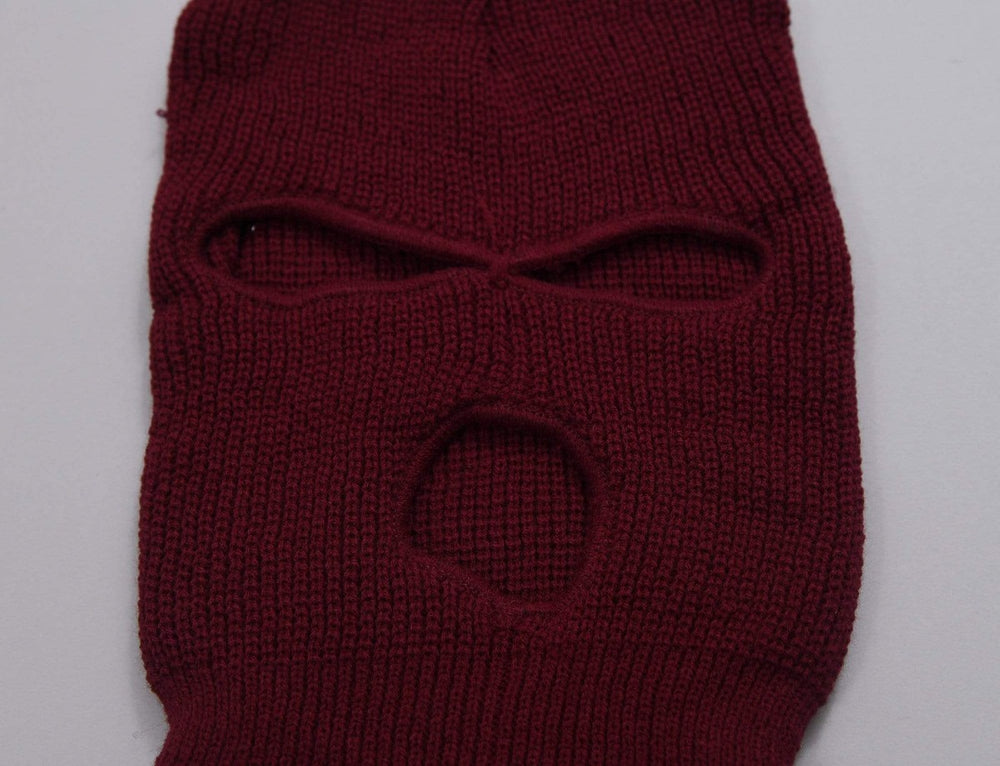 Beanie Balaclava Balaclava Maroon Finlandshette No Brand Balaclava / Red / One Size