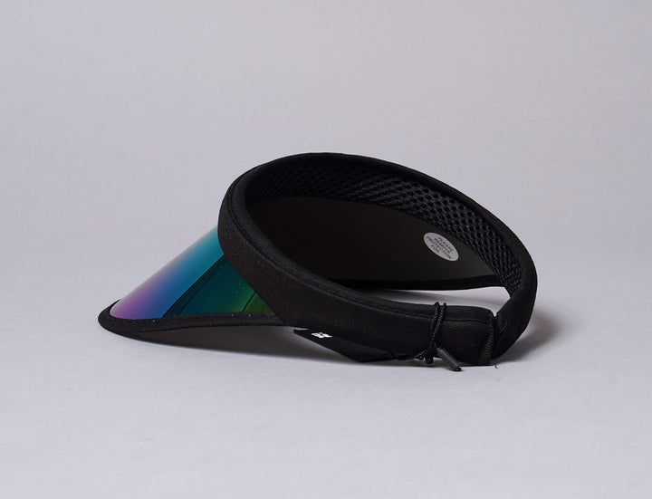 Cap Headband Holographic Visor Black/Multi No Brand Visor Cap / Multi / One Size