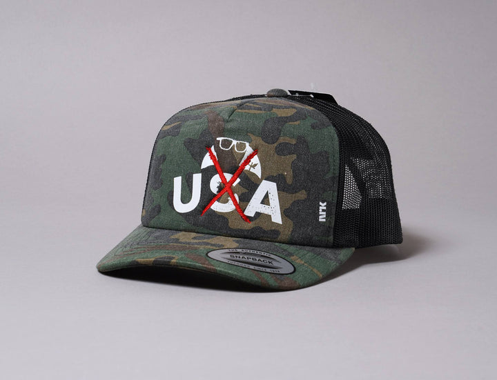 Cap Trucker UXA Trucker Cap Camo/Black NRK - Probat Trucker Cap / Green / One Size