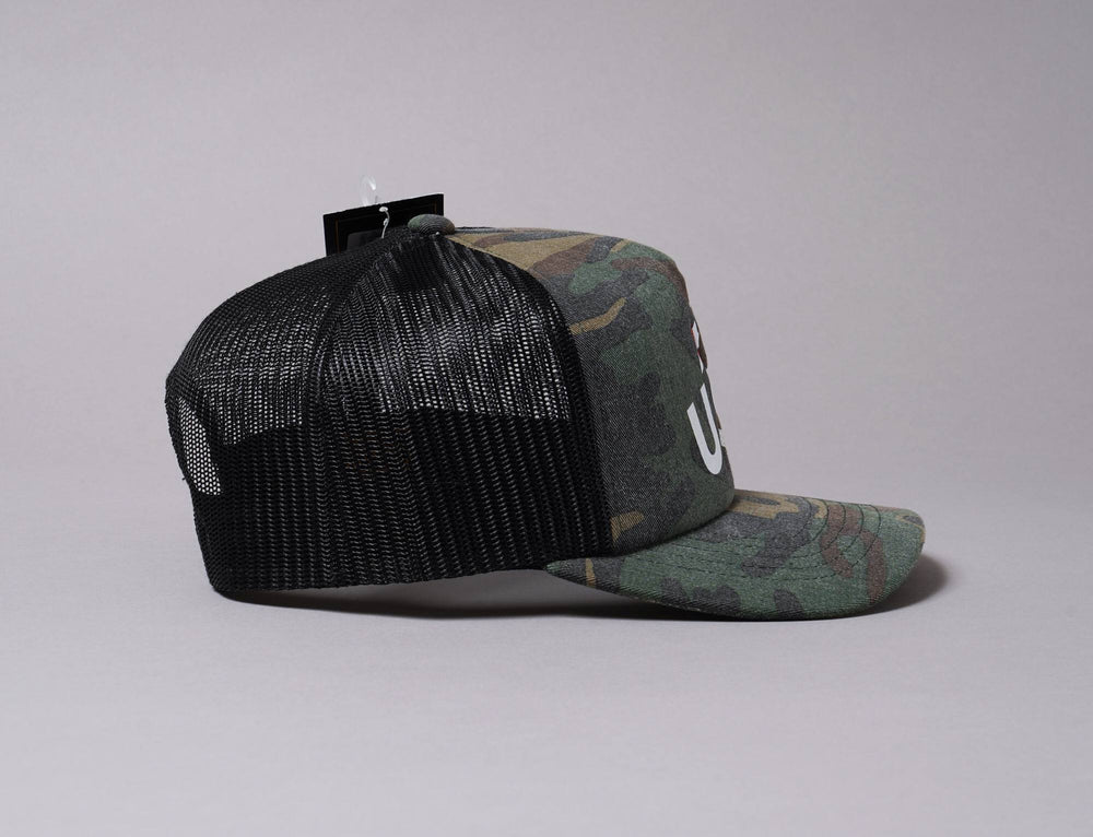 Cap Trucker UXA Trucker Cap Camo/Black NRK - Probat Trucker Cap / Green / One Size
