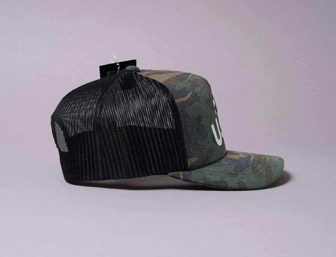 Cap Trucker UXA Trucker Cap Camo/Black NRK - Probat Trucker Cap / Green / One Size