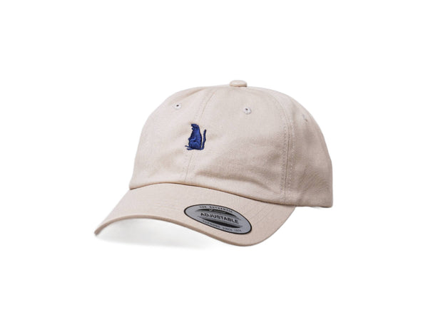 Cap Adjustable Oslo Rats Dad Hat Stone/Navy Oslo Rats Adjustable Cap / Beige / One Size