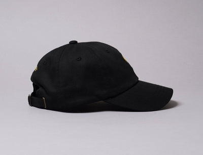 Cap Adjustable Oslo Rats Dad Hat Black/Yellow Oslo Rats Adjustable Cap / Black / One Size
