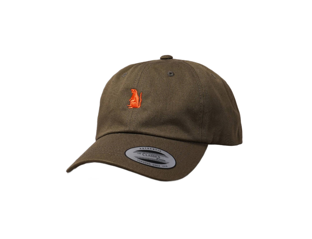 Cap Adjustable Oslo Rats Dad Hat Green/Orange Oslo Rats Adjustable Cap / Green / One Size