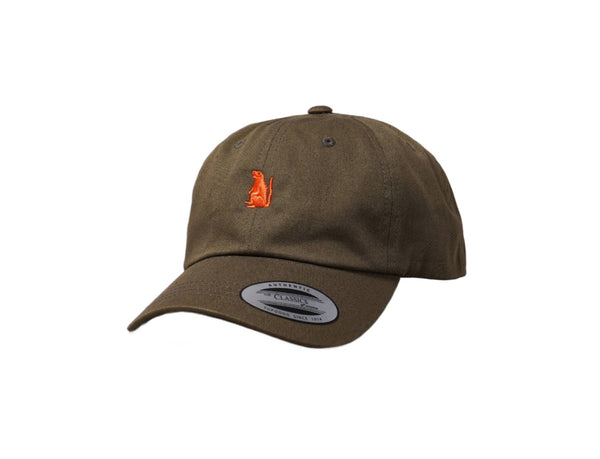 Cap Adjustable Oslo Rats Dad Hat Green/Orange Oslo Rats Adjustable Cap / Green / One Size