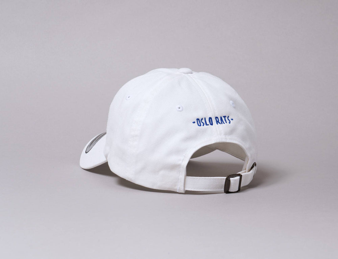 Cap Adjustable Oslo Rats Dad Hat White/Blue Oslo Rats Adjustable Cap / White / One Size