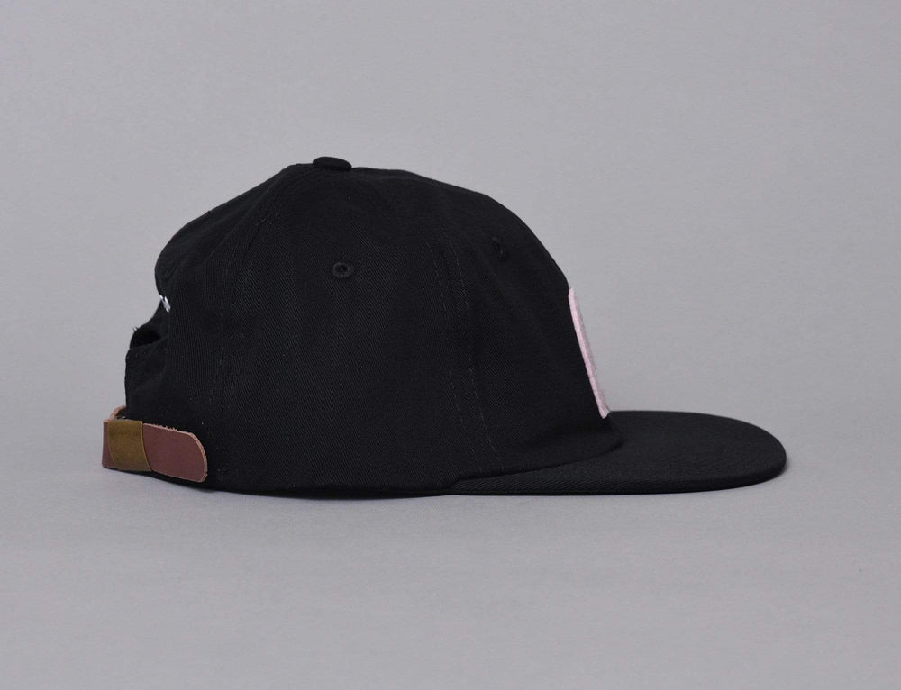 Cap Adjustable Paterson Club Hat Black/Salmon Paterson League Adjustable Cap Cap / Black / One Size