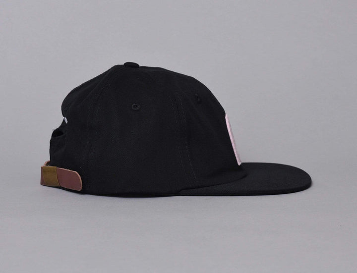 Cap Adjustable Paterson Club Hat Black/Salmon Paterson League Adjustable Cap Cap / Black / One Size