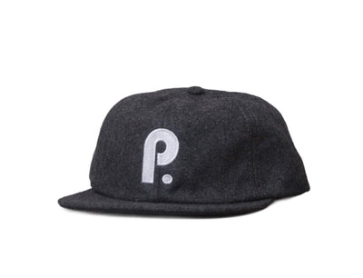Cap Adjustable Paterson Brushed Wool Club Hat, Charcoal Paterson League Adjustable Cap Cap / Grey / One Size