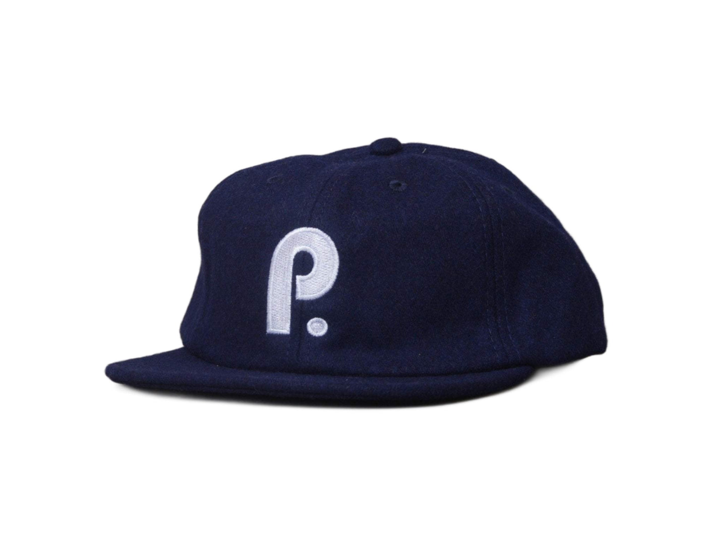 Cap Adjustable Paterson Brushed Wool Club Hat, Navy Paterson League Adjustable Cap Cap / Blue / One Size