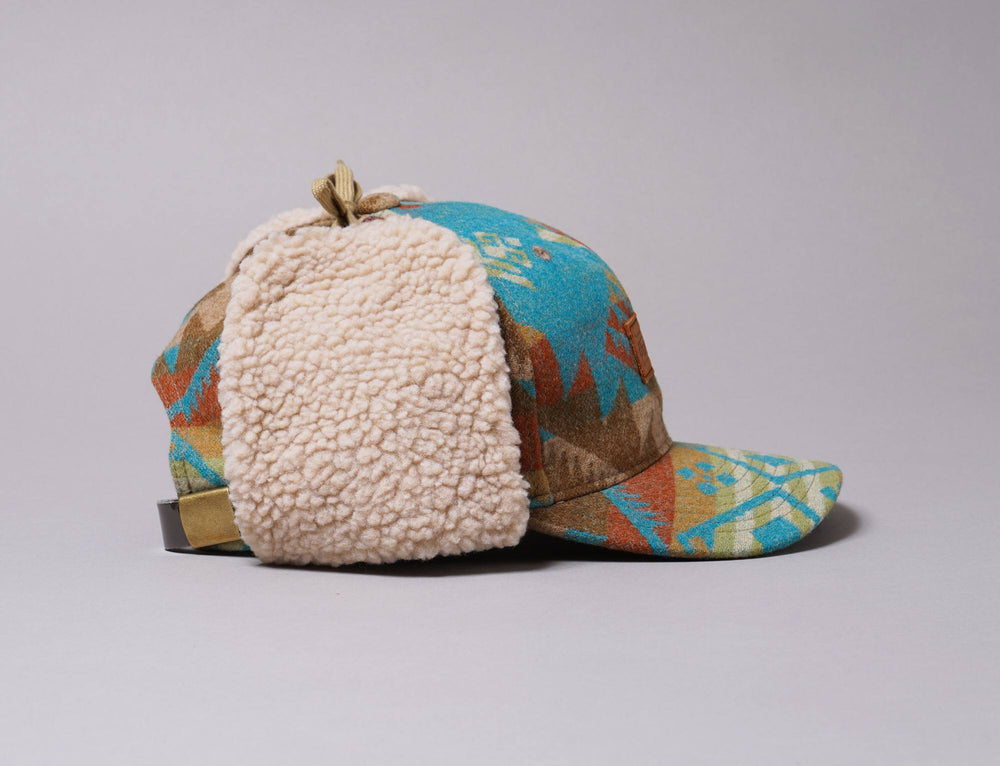 Cap Dogear Pendleton Timberline cap w/ flap Journey West Pendleton Dogear Cap / Multi / One Size