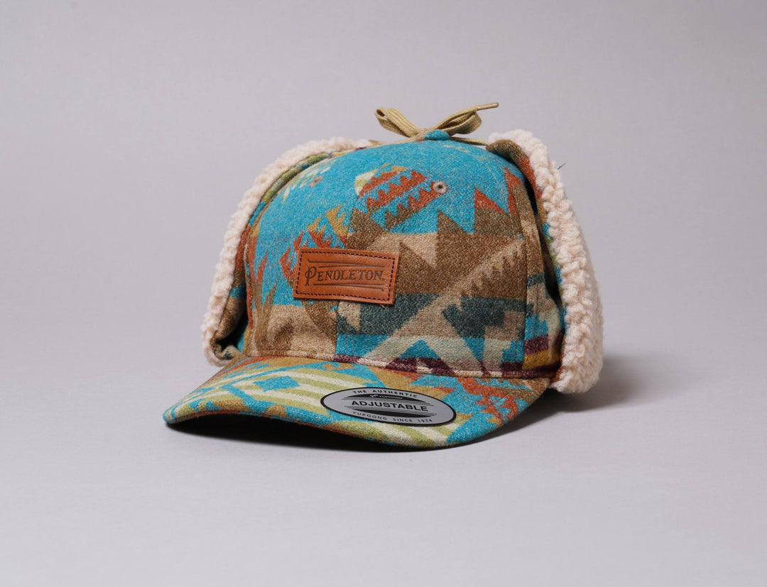 Cap Dogear Pendleton Timberline cap w/ flap Journey West Pendleton Dogear Cap / Multi / One Size