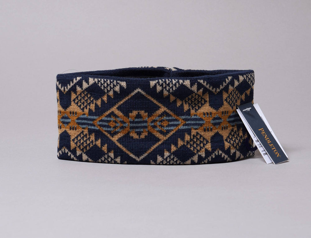 Cap Headband Pendleton Fleece-Lined Headband Journey West Navy Pendleton Headband / Multi / One Size