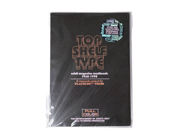 Accessories Book Playdude Top Shelf Type Zine Playdude