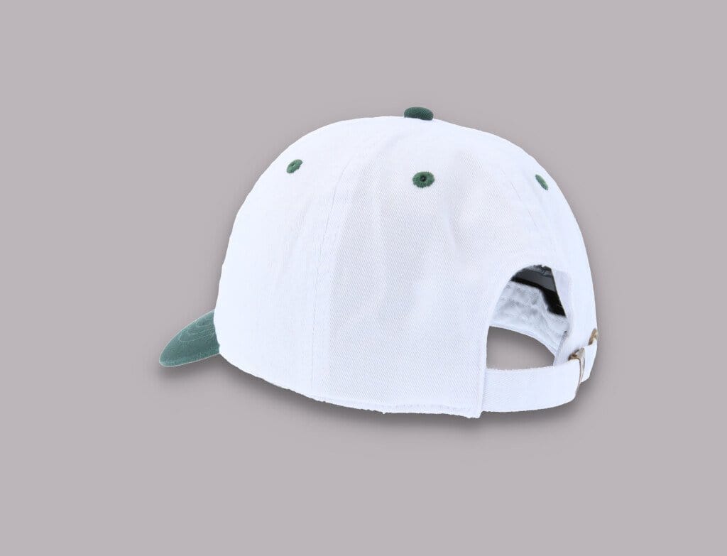 Cap Adjustable Playdude Technical Difficulties Cap White/Green Playdude Adjustable Cap / White / One Size