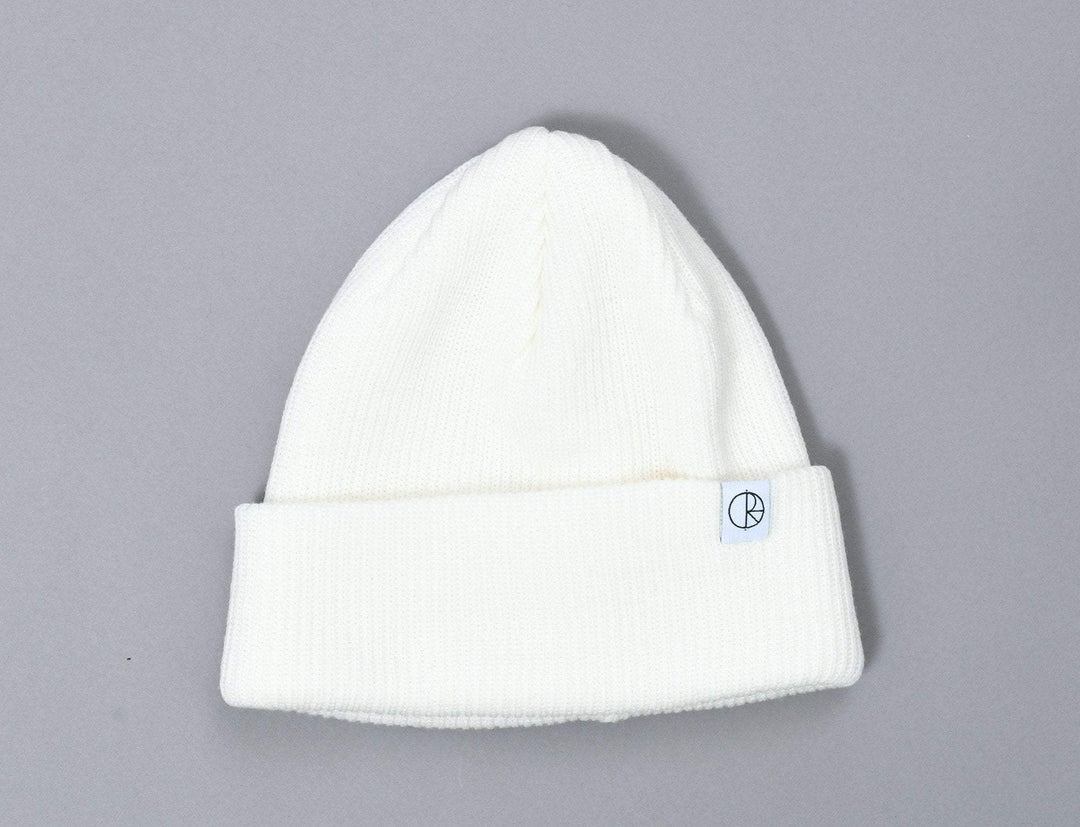 Beanie Cuff Polar Merino Wool Beanie Ivory Polar Cuff Beanie / White / One Size