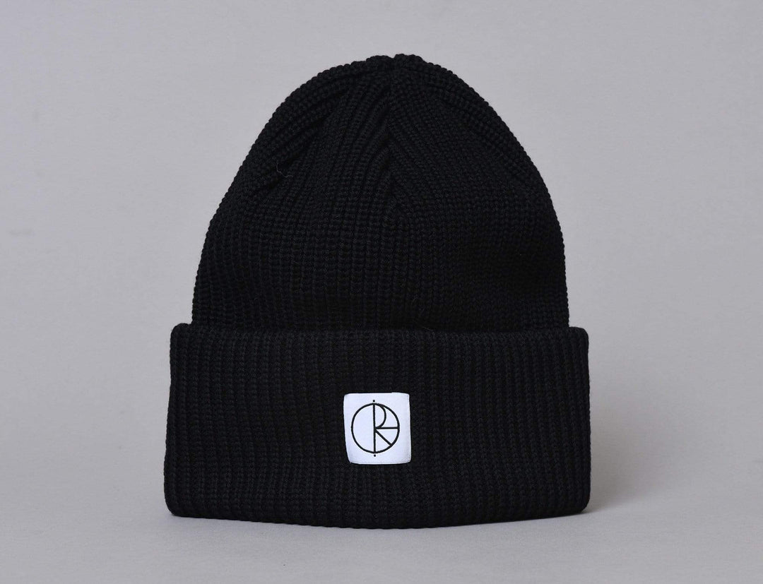 Beanie Cuff Polar Double Fold Merino Beanie - Black Polar Cuff Beanie / Black / One Size