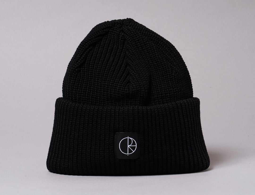 Beanie Cuff Polar Double Fold Merino Beanie Black Fall 21 Polar Cuff Beanie / Black / One Size