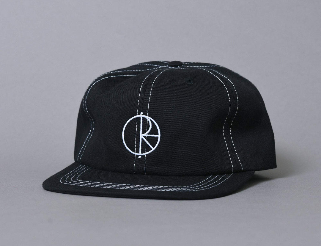 Cap Adjustable Polar Contrast Cap Black Polar Adjustable Cap Cap / Black / One Size