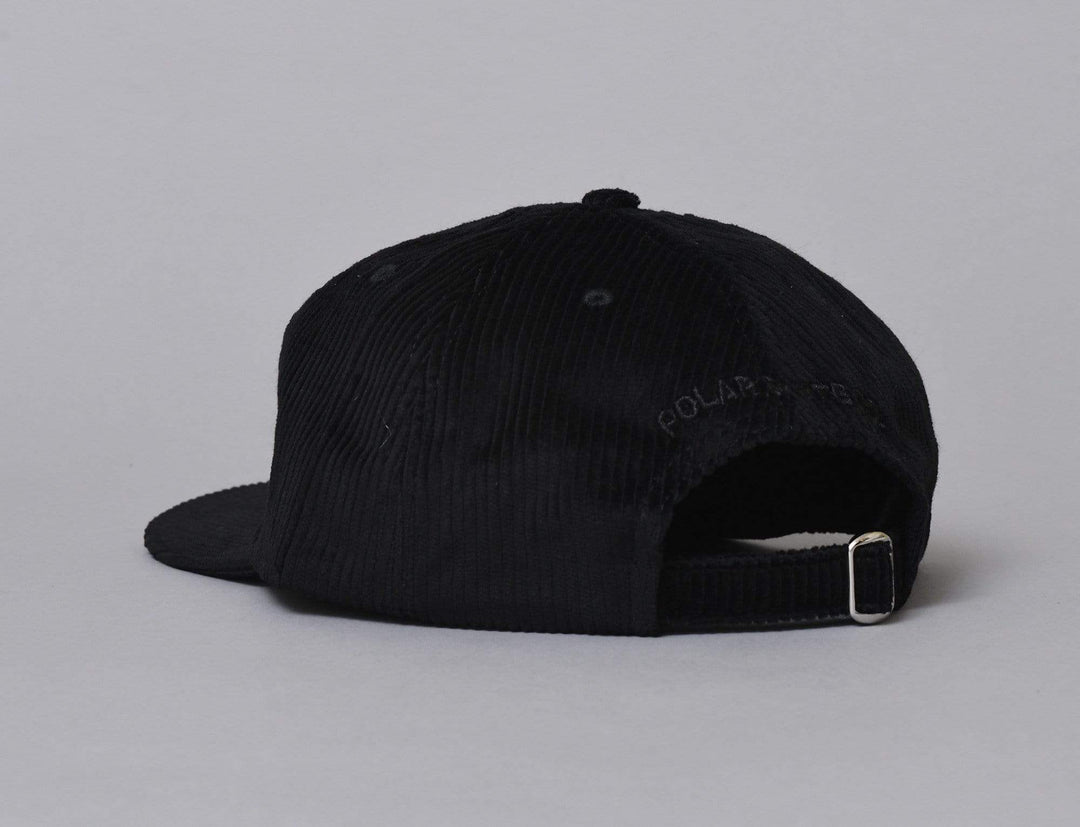 Cap Adjustable Polar Corduroy Cap - Black Polar Adjustable Cap Cap / Black / One Size