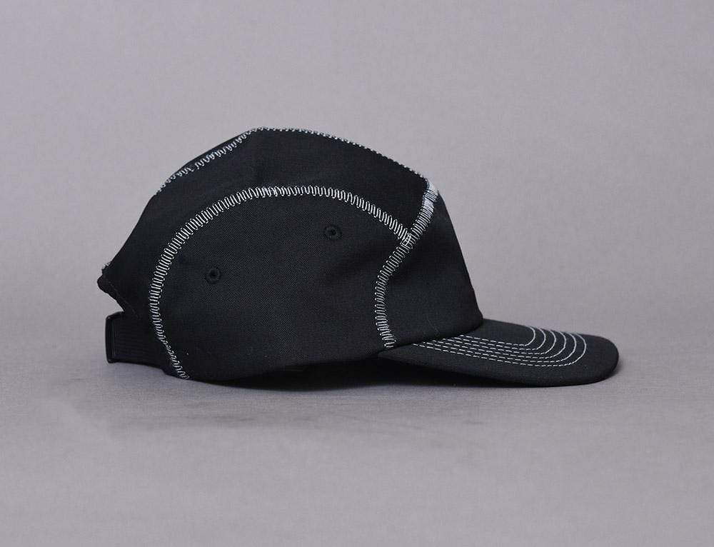 Cap Adjustable Polar Zig Zag Sports Cap Black Polar Adjustable Cap Cap / Black / One Size