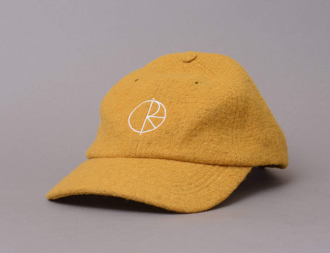 Cap Adjustable Polar Boiled Wool Cap Mustard Polar Adjustable Cap Cap / Yellow / One Size
