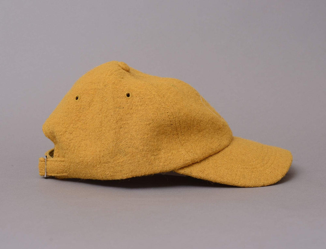 Cap Adjustable Polar Boiled Wool Cap Mustard Polar Adjustable Cap Cap / Yellow / One Size