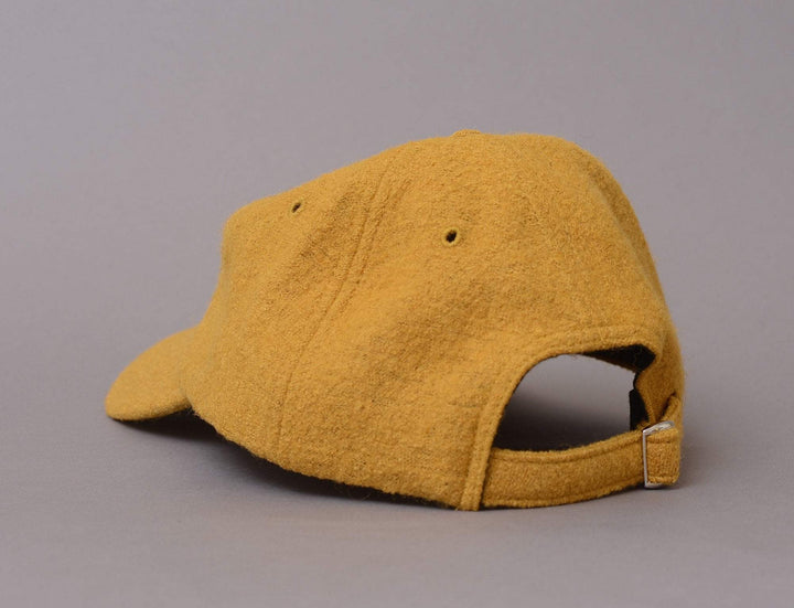Cap Adjustable Polar Boiled Wool Cap Mustard Polar Adjustable Cap Cap / Yellow / One Size