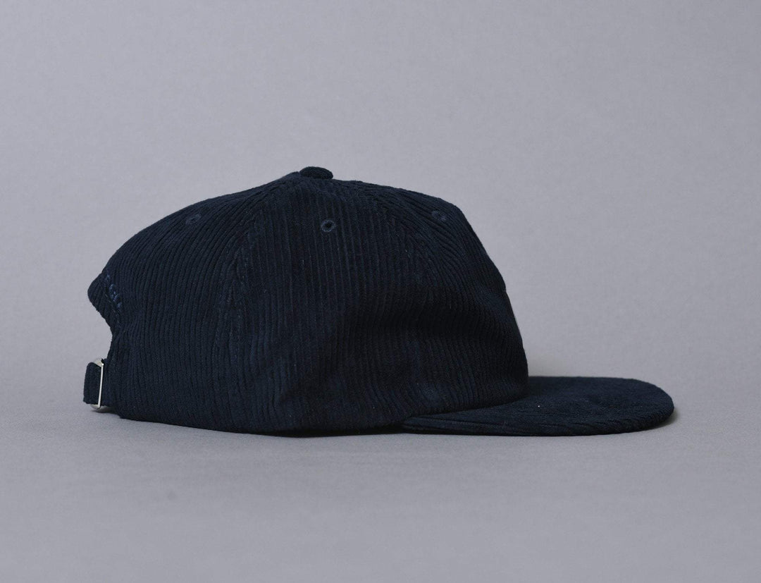 Cap Adjustable Polar Corduroy Cap Navy Polar Adjustable Cap Cap / Blue / One Size
