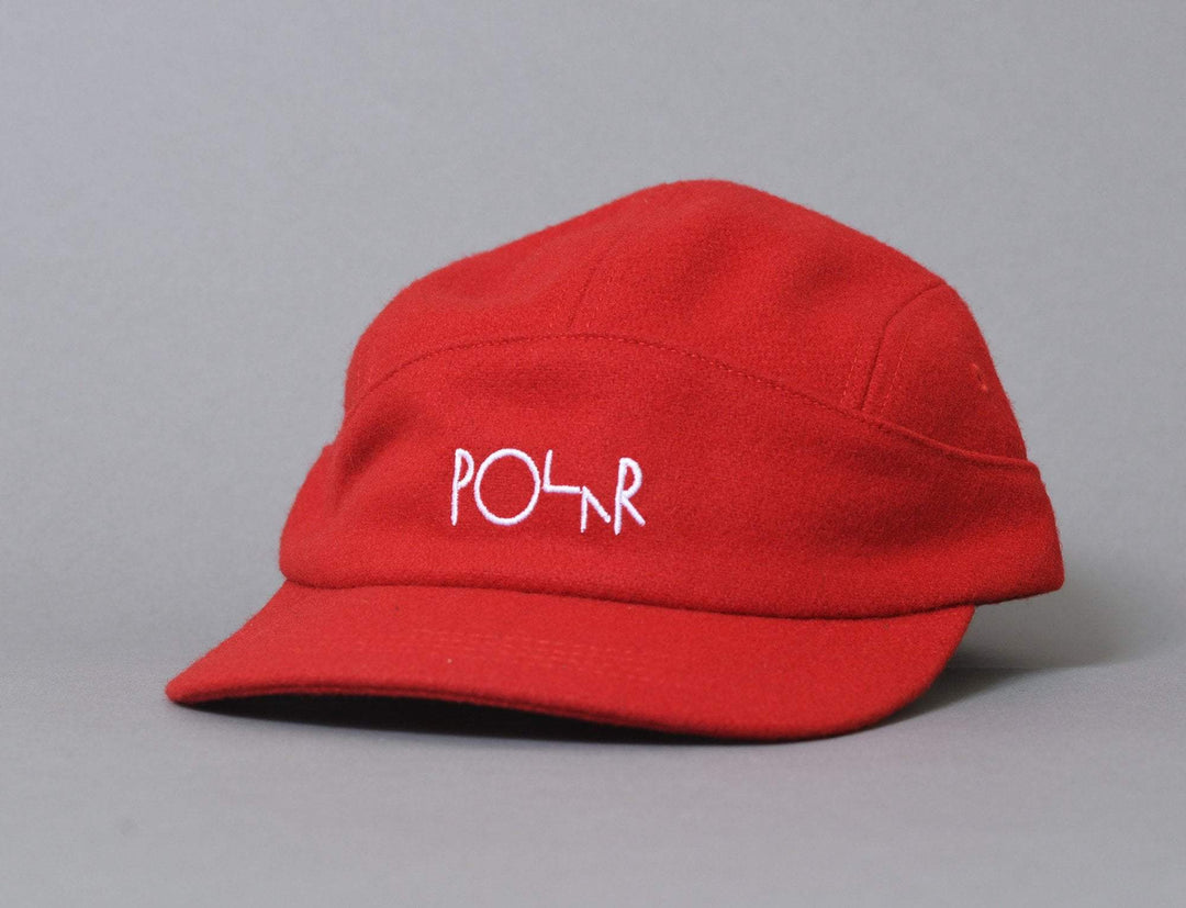 Cap Adjustable Polar Wool Speed Cap Red Polar Adjustable Cap Cap / Red / One Size
