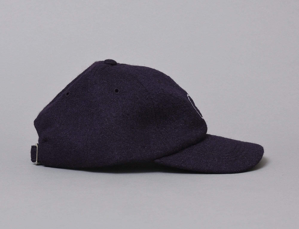 Cap Adjustable Polar Boiled Wool Cap Plum Polar