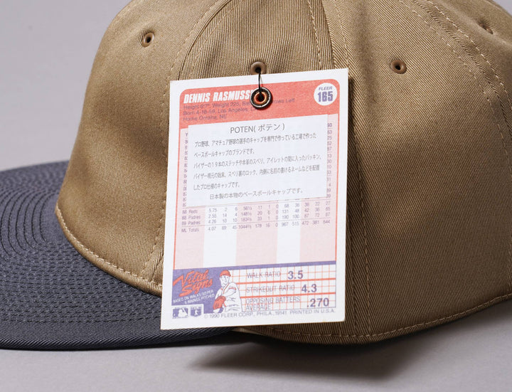 Cap Adjustable Poten Chino Cap Beige/Black Poten Adjustable Cap / Beige / One Size