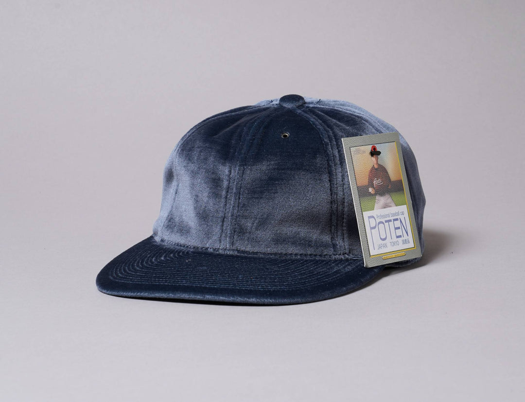 Cap Adjustable Poten Velour Cap Blue Poten Adjustable Cap / Blue / One Size