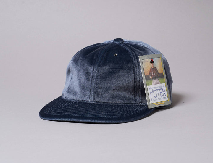 Cap Adjustable Poten Velour Cap Blue Poten Adjustable Cap / Blue / One Size