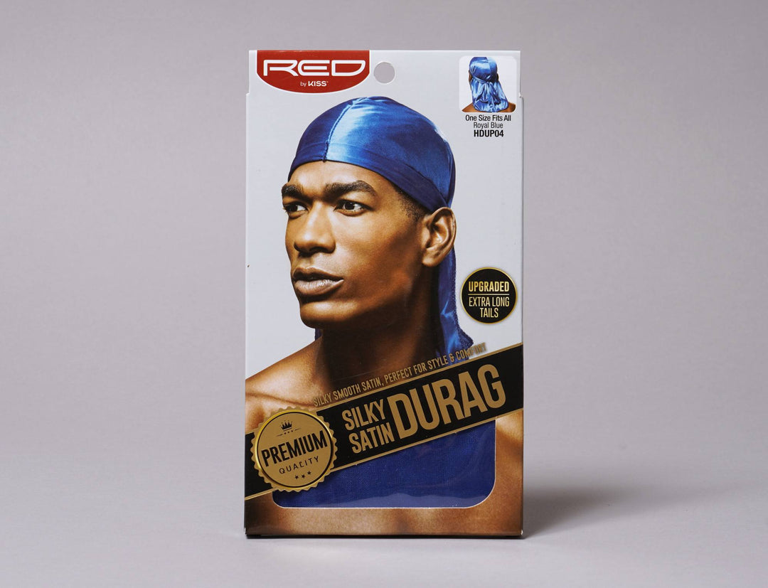 Beanie Durag Silky Satin Durag Red by Kiss Royal Blue Red by Kiss Durag / Blue / One Size