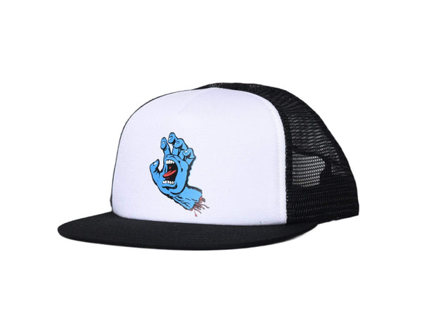 Cap Trucker Santa Cruz Classic Hand Mesh Cap White/Black Santa Cruz Trucker Cap / Black / One Size