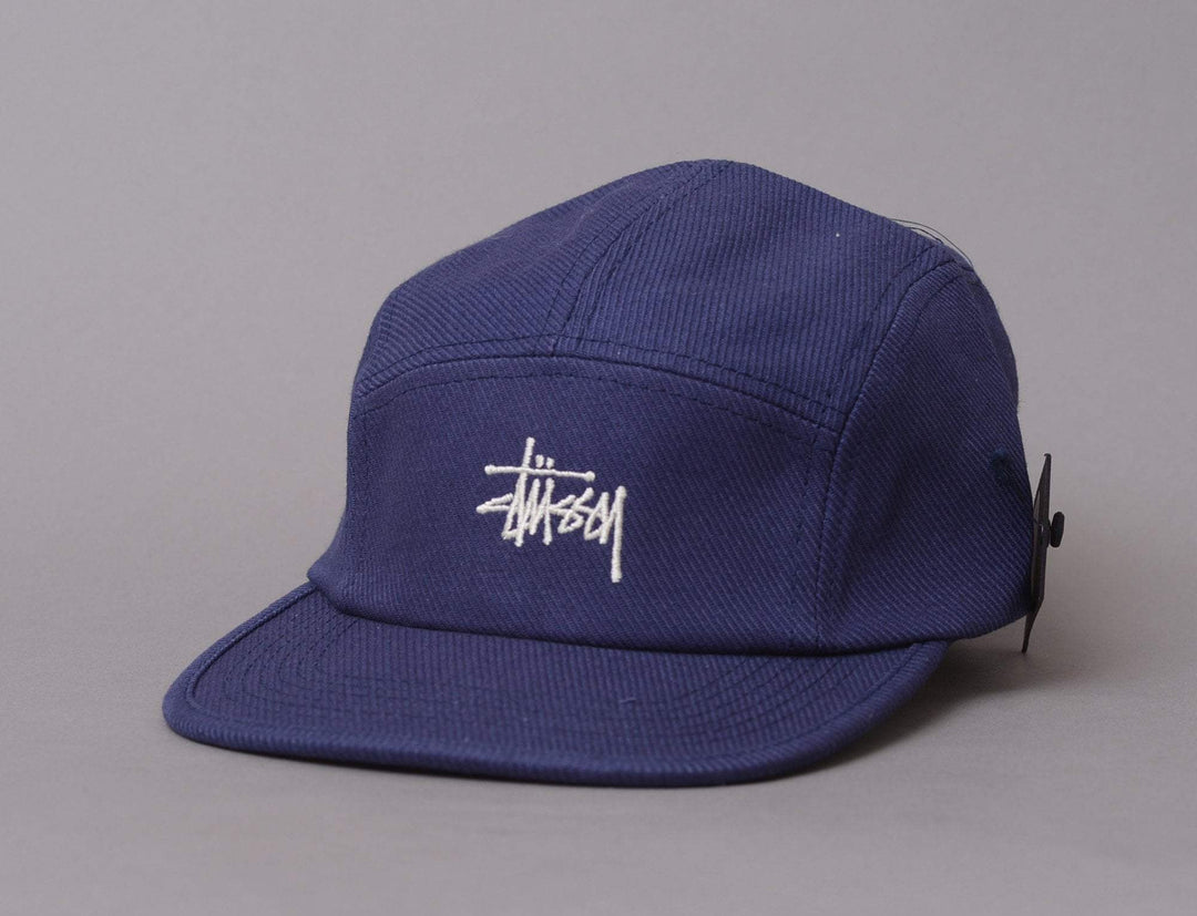 Cap 5-Panel Stussy Basic Logo Camp Cap Blue Stussy 5-Panel Cap / Blue / One Size