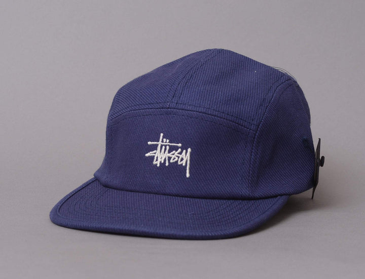 Cap 5-Panel Stussy Basic Logo Camp Cap Blue Stussy 5-Panel Cap / Blue / One Size