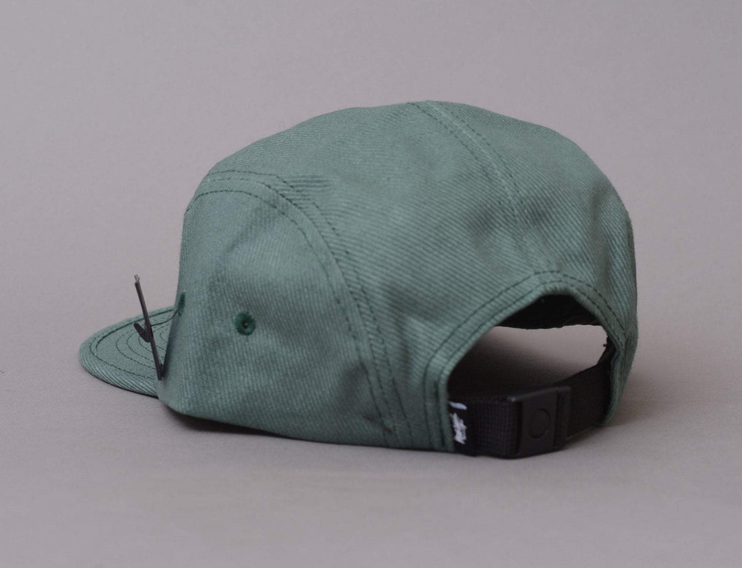 Cap 5-Panel Stussy Basic Logo Camp Cap Olive Stussy 5-Panel Cap / Green / One Size