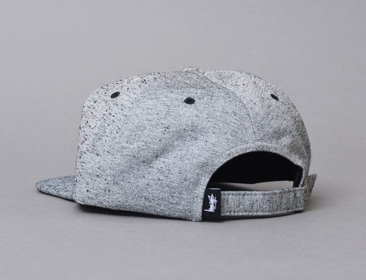 Cap Adjustable Stussy Stock Melange Strapback Cap Black Stussy Adjustable Cap Cap / Black / One Size