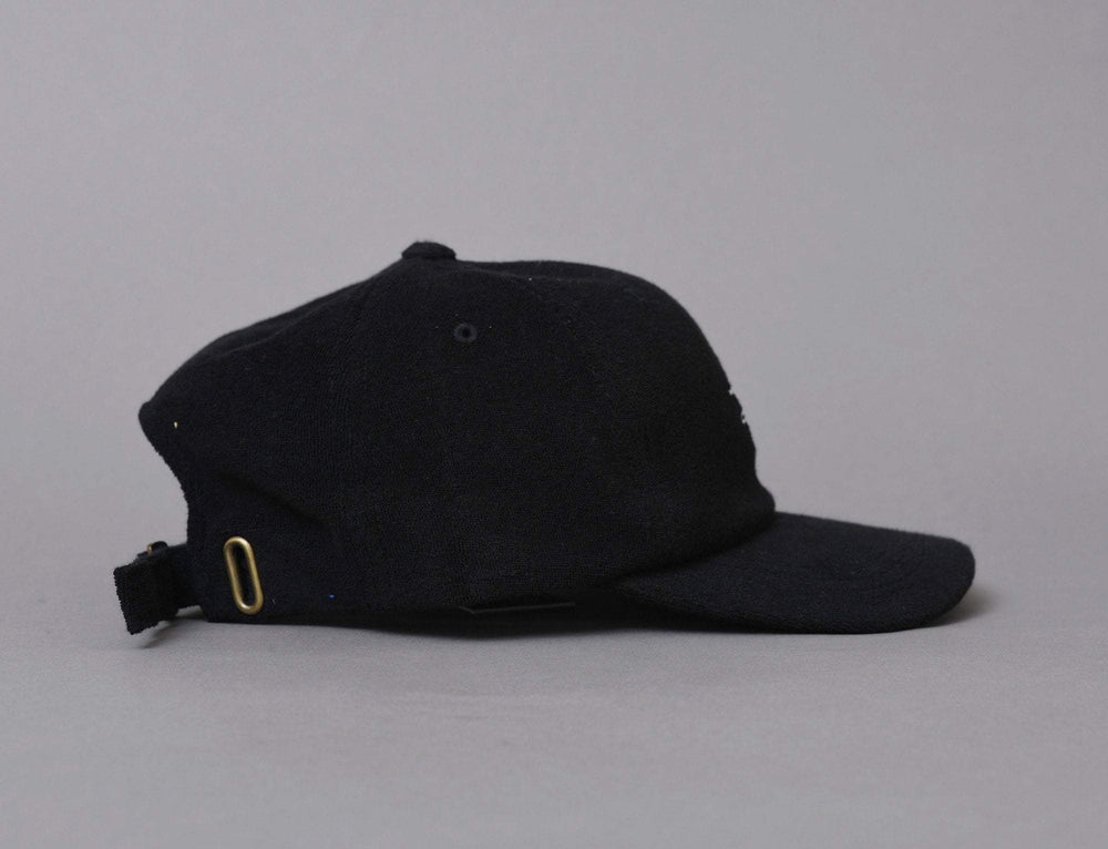 Cap Adjustable Stussy Stock Terry Cloth Low Pro Cap Black Stussy Adjustable Cap Cap / Black / One Size