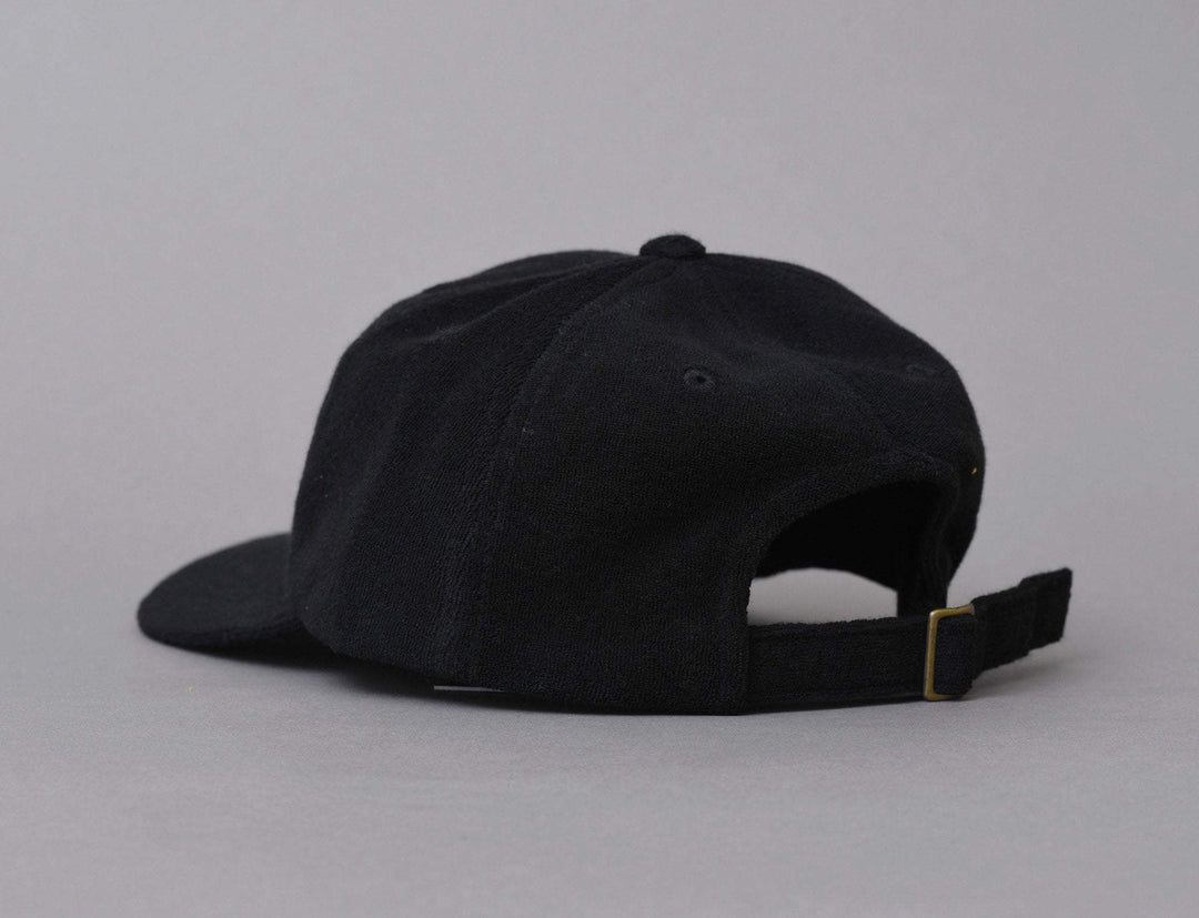 Cap Adjustable Stussy Stock Terry Cloth Low Pro Cap Black Stussy Adjustable Cap Cap / Black / One Size