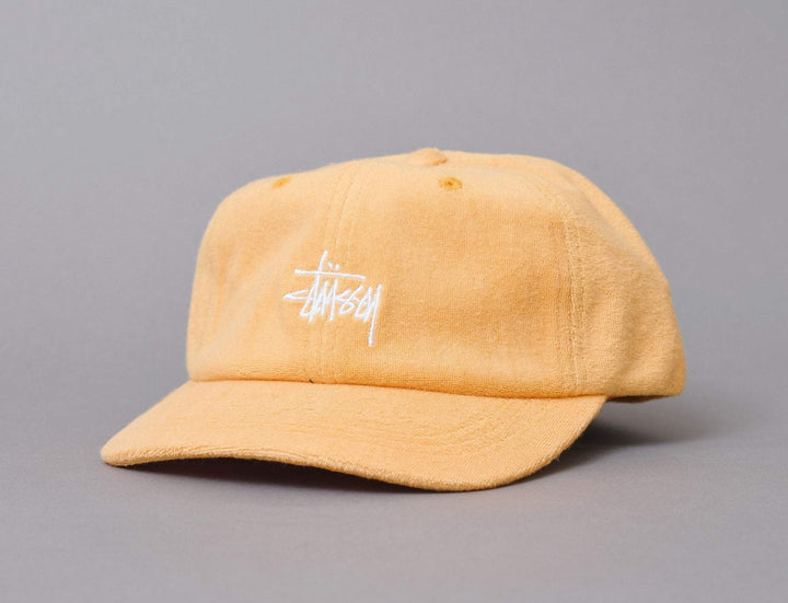 Cap Adjustable Stussy Stock Terry Cloth Low Pro Cap Orange Stussy Adjustable Cap Cap / Orange / One Size